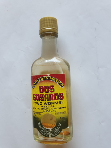 Miniaturflasche 50ml mezcal - miniaturflasche,