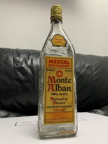Mezcal con gusano monte - con,